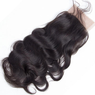 Modern Show Hair Brazilian Body Wave Virgin Human Hair 13x4 Pre Plucked Lace Frontal Closure With Baby Hair-ear to ear frontal