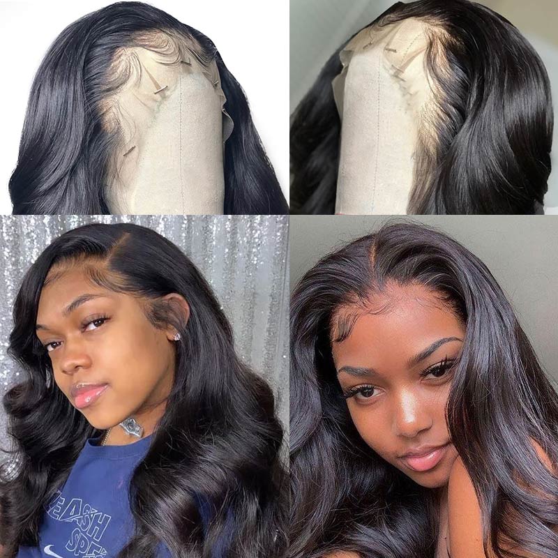 150 Density Brazilian Body Wave 360 Lace Wigs 100 Real Remy Human Hair Wigs With Baby Hair