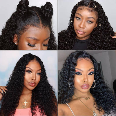 Modern Show 13x4 Transparent Lace Frontal Wigs 100 Real Human Hair Lace Wigs Pre Plucked With Hairline