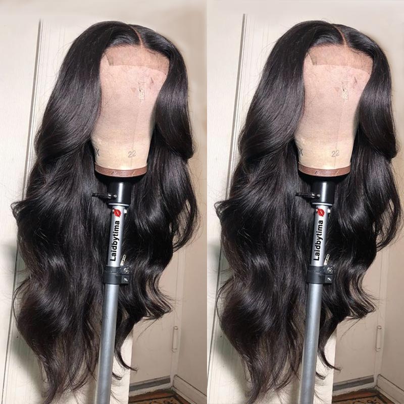 Modern Show Buy 1 Get 1 Free (2 Wigs) | 4x4 Lace Closure Wigs 150 Density Long Brazilian Human Hair Wigs With Baby Hair