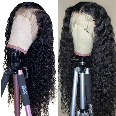 Modern Show Buy 1 Get 1 Free (2 Wigs) | 13x4 Transparent Lace Front Wigs 150 Density Real Remy Human Hair Wigs Pre Plucked With Baby Hair