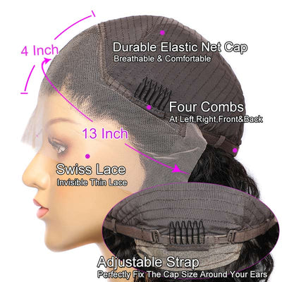 Flash Sale | Modern Show Pre Plucked Lace Front Wigs 100 Remy Human Hair Wigs For Sale