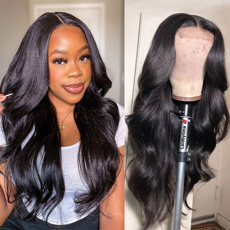 Modern Show 150 Density Real Human Hair Wigs Pre Plucked Transparent Lace Wigs With Baby Hair
