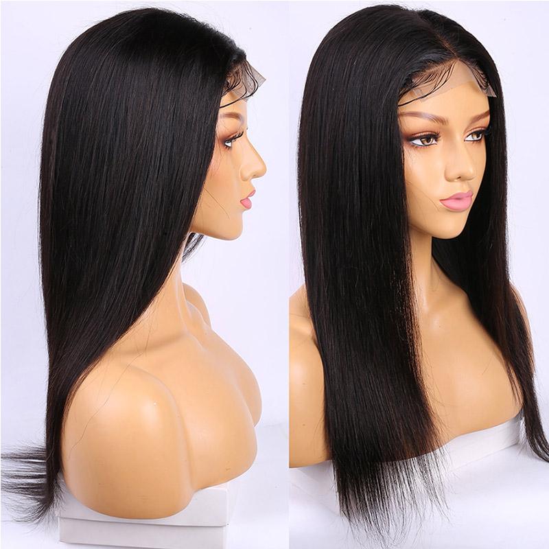 Modern Show 4x4 Lace Closure Wig 30 Inch Straight Remy Human Hair Wigs For Black Women