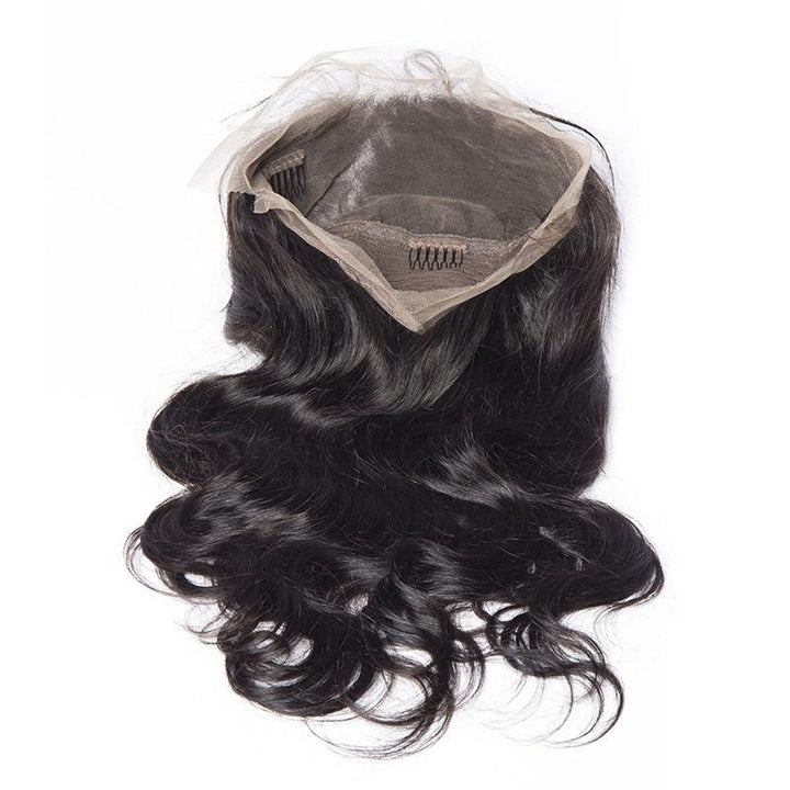 Mink Brazilian Body Wave 360 Transparent Lace Human Hair Wig  display picture 1